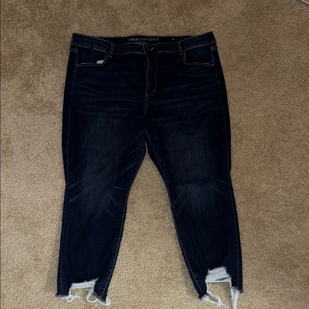 American Eagle Outfitters Women's Dark Wash Jeans
